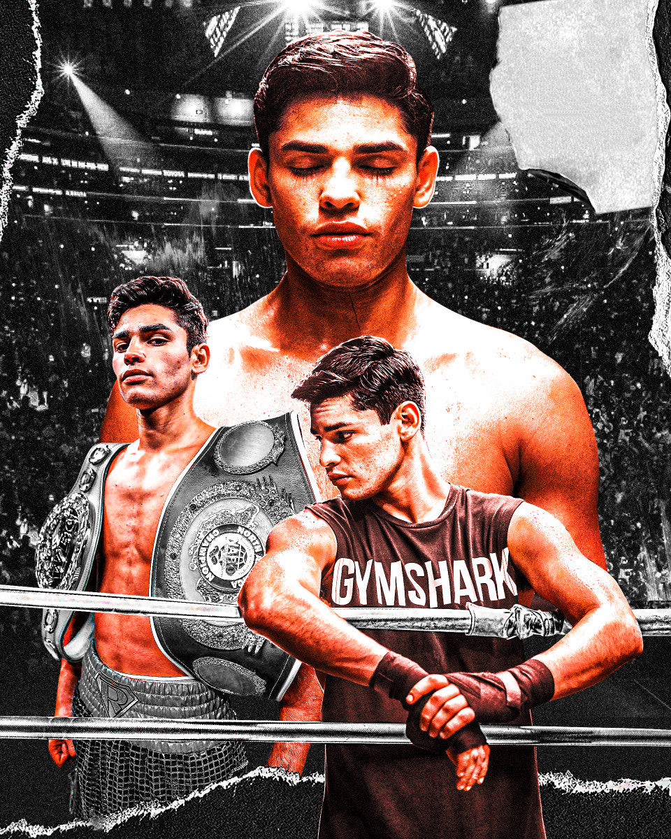 Ryan Garcia King Ryan | Boxing Poster | Modern Sports Tribute Art - Sports Poster