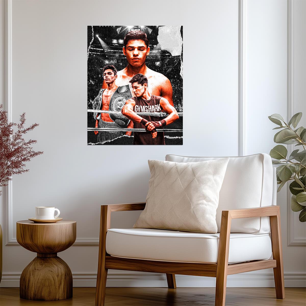 Ryan Garcia King Ryan | Boxing Poster | Modern Sports Tribute Art - Sports Poster
