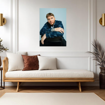 James Arthur | Cool Tone Art | Fan Gift Poster - Music Poster