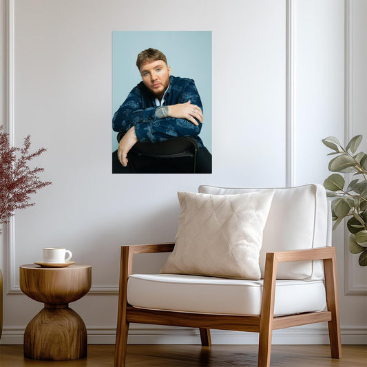 James Arthur | Cool Tone Art | Fan Gift Poster - Music Poster