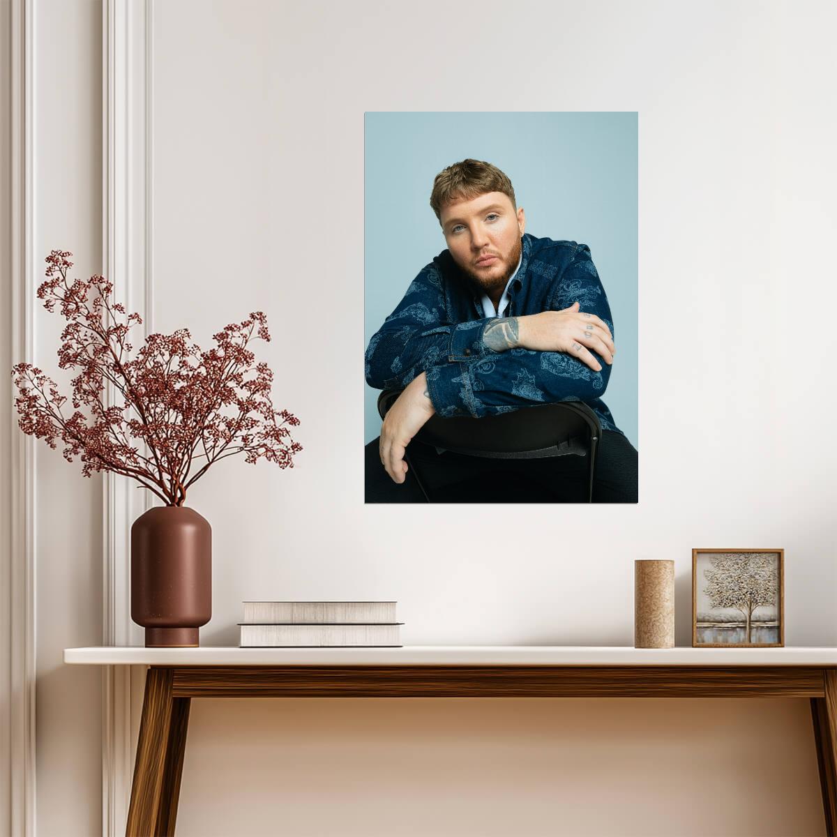James Arthur | Cool Tone Art | Fan Gift Poster - Music Poster