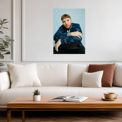 James Arthur | Cool Tone Art | Fan Gift Poster - Music Poster