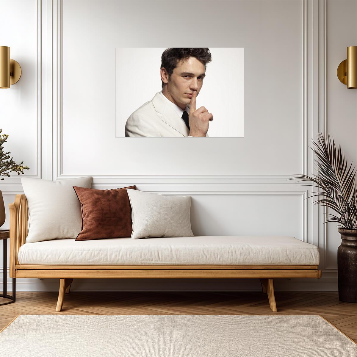 James Franco | Pastel Art Print | Film Star Poster - Celebrities Poster