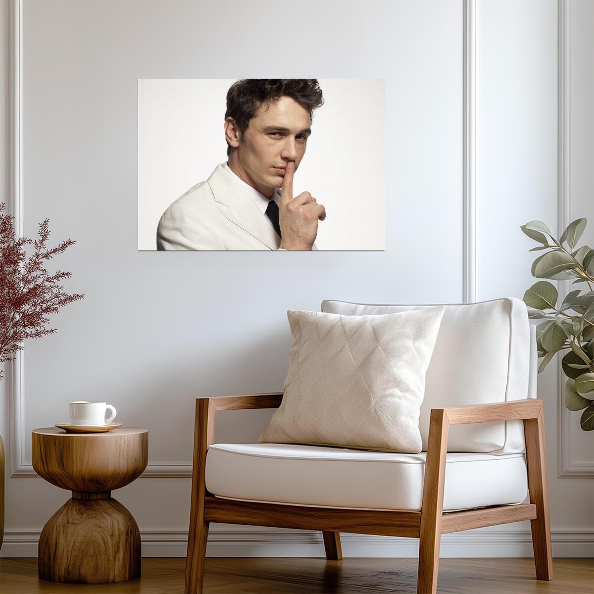 James Franco | Pastel Art Print | Film Star Poster - Celebrities Poster