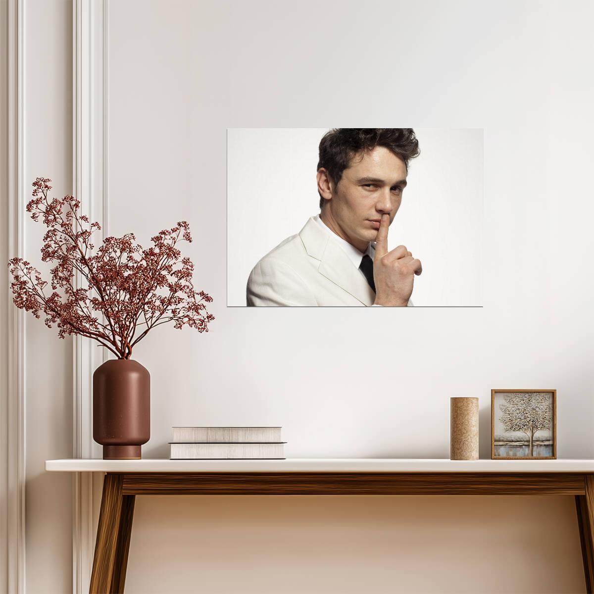 James Franco | Pastel Art Print | Film Star Poster - Celebrities Poster