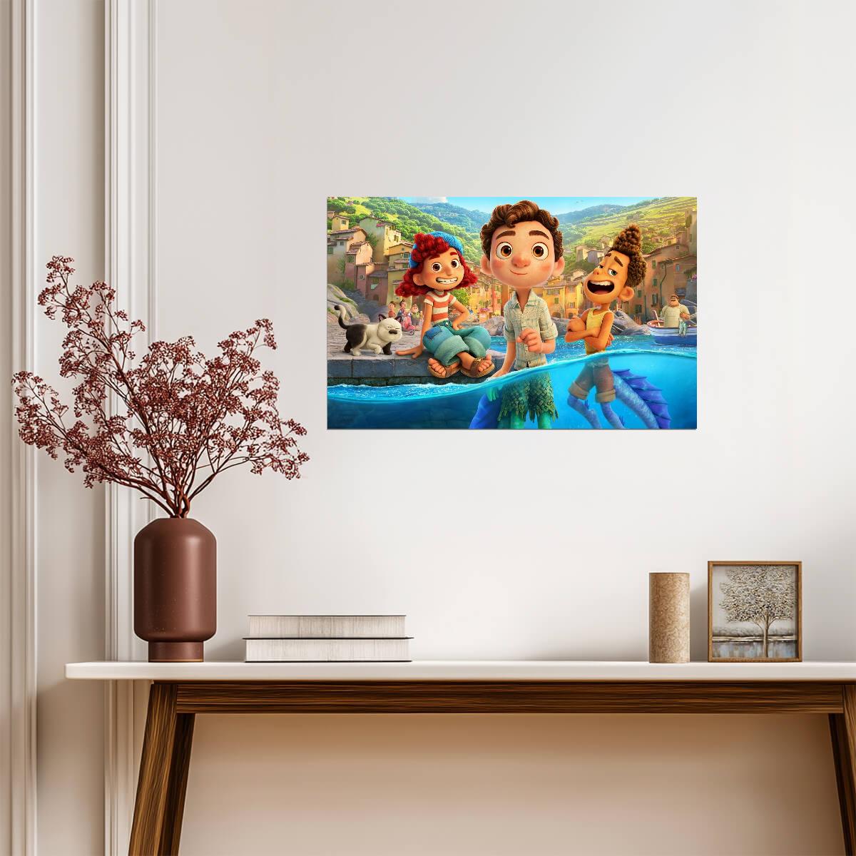 Luca Wall Art | Disney Pixar Movie Poster - Movies & TV Poster