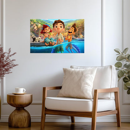 Luca Wall Art | Disney Pixar Movie Poster - Movies & TV Poster