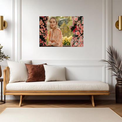 Brie Larson | Celebrity Portrait | Film Icon Poster - Celebrities Poster