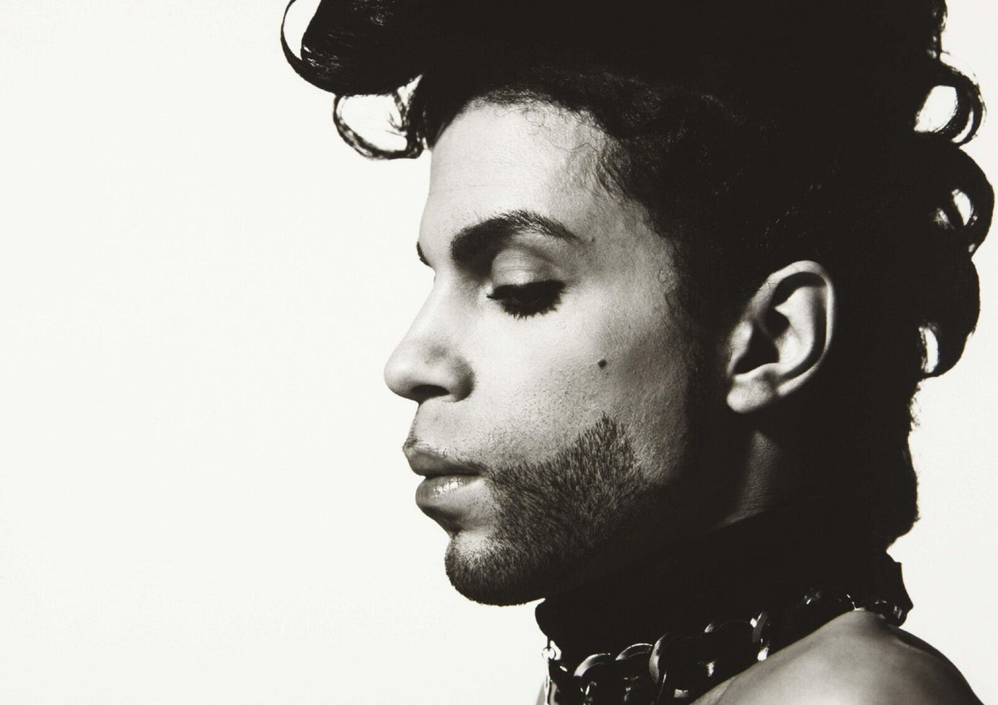 Prince Profile Portrait | Black and White Photography | Music Legend Poster - Music Poster