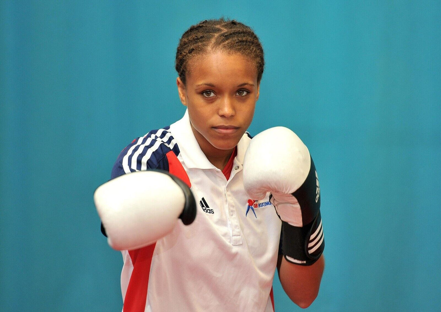 Natasha Jonas British Boxing Legend | Women's Combat Sports Poster | Team GB Fighter Photo - Sports Poster