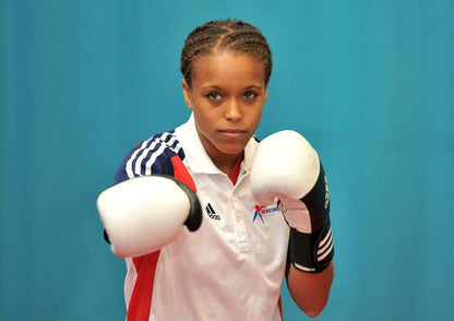 Natasha Jonas British Boxing Legend | Women's Combat Sports Poster | Team GB Fighter Photo - Sports Poster