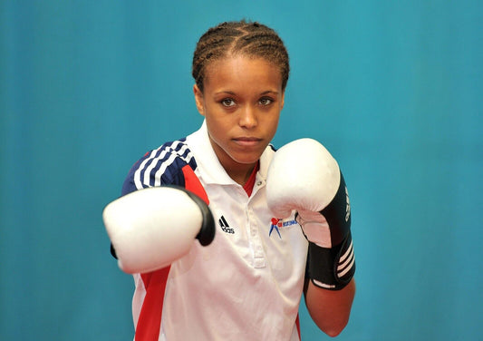 Natasha Jonas British Boxing Legend | Women's Combat Sports Poster | Team GB Fighter Photo - Sports Poster