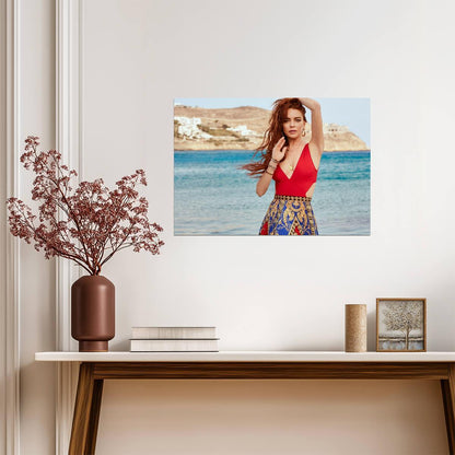 Lindsay Lohan Wall Art | American Actress Poster - Celebrities Poster