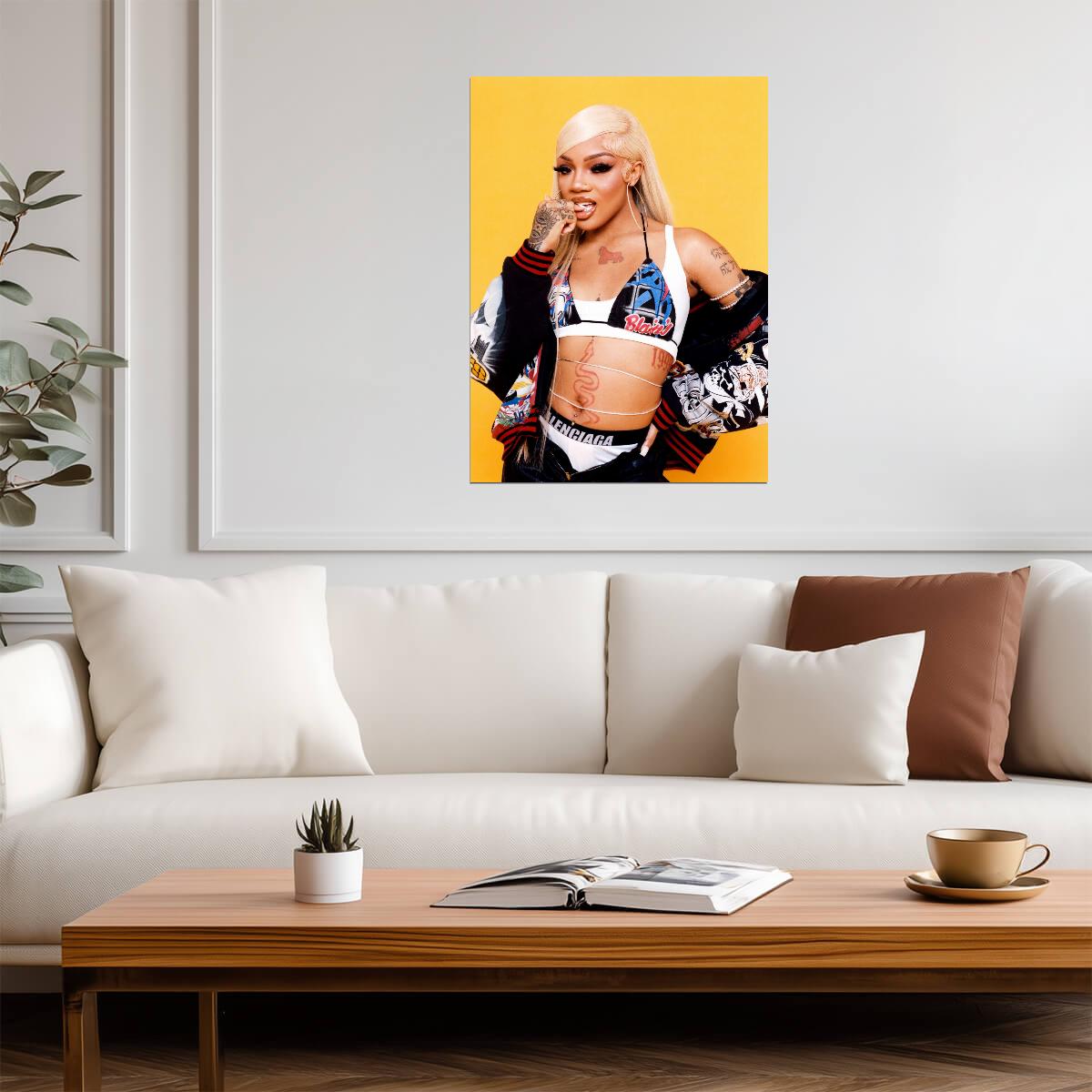 GloRilla | Female Rapper | Hip Hop Poster - Music Poster
