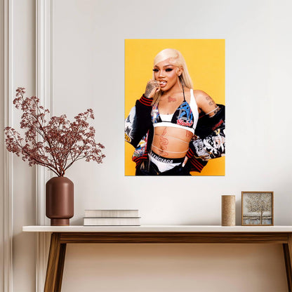 GloRilla | Female Rapper | Hip Hop Poster - Music Poster