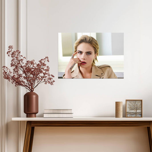 Cara Delevingne | British Model | Modern Wall Poster - Celebrities Poster