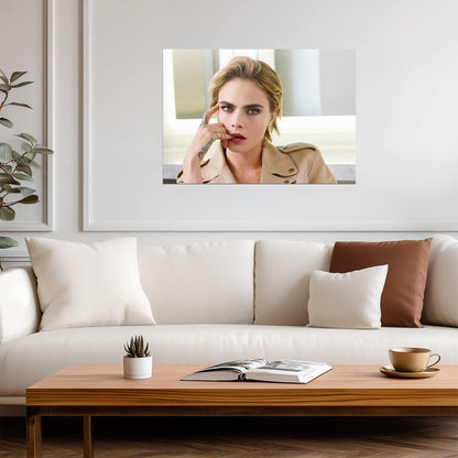 Cara Delevingne | British Model | Modern Wall Poster - Celebrities Poster