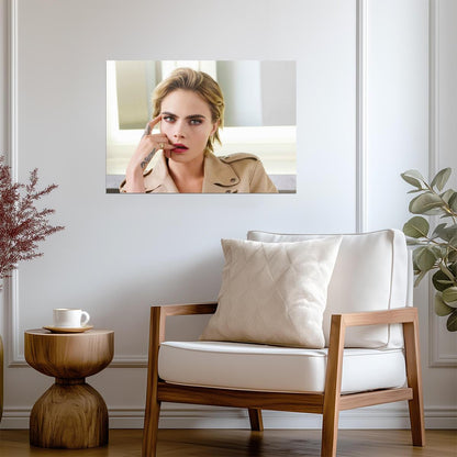 Cara Delevingne | British Model | Modern Wall Poster - Celebrities Poster