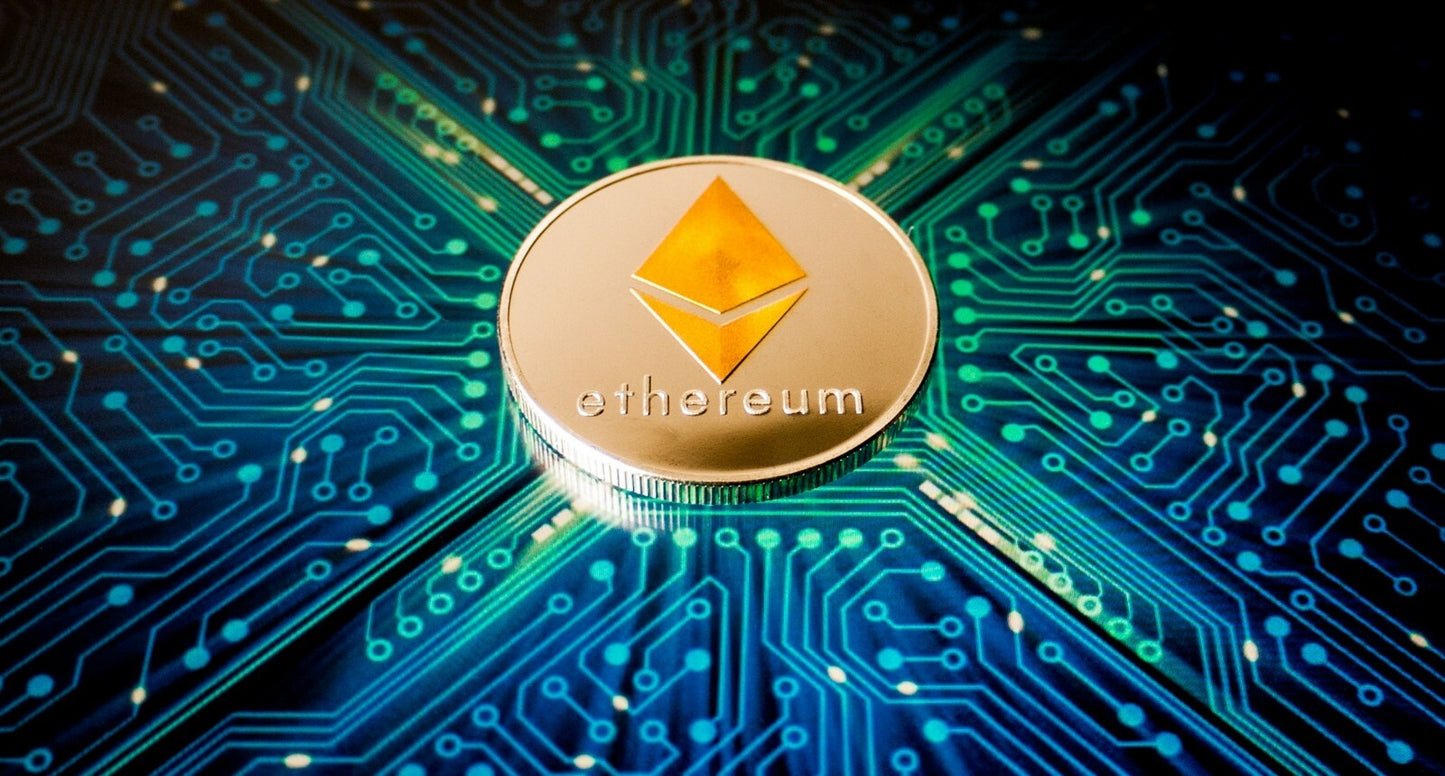 Ethereum | Crypto Logo | Digital Currency Poster - Graphic & Art Poster