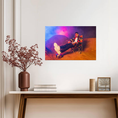 Kid Cudi Poster | Rap Music Print - Music Poster
