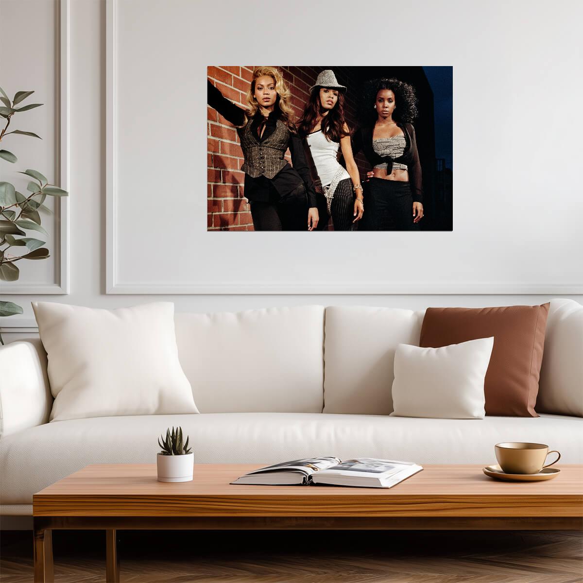Destiny's Child | R&B Trio | Music Poster - Music Poster