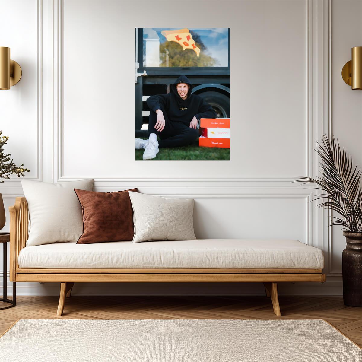 Calfreezy | YouTube Star Poster | Content Creator Art - Celebrities Poster