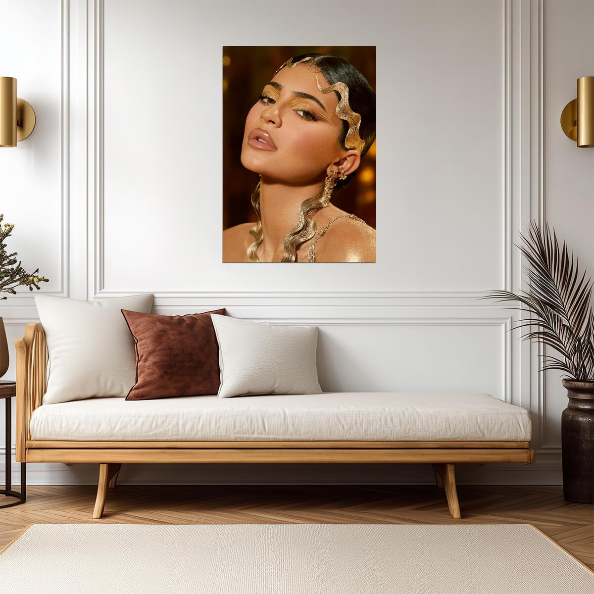 Kylie Jenner Wall Art | American Model Poster - Celebrities Poster