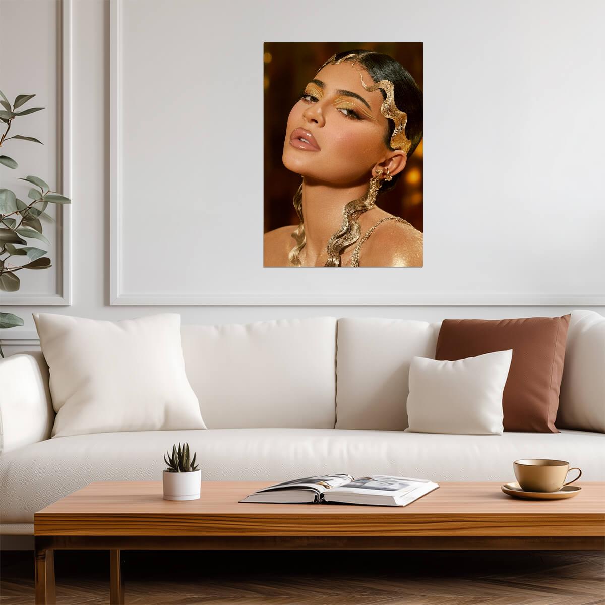 Kylie Jenner Wall Art | American Model Poster - Celebrities Poster