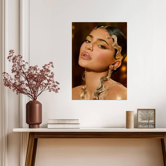 Kylie Jenner Wall Art | American Model Poster - Celebrities Poster