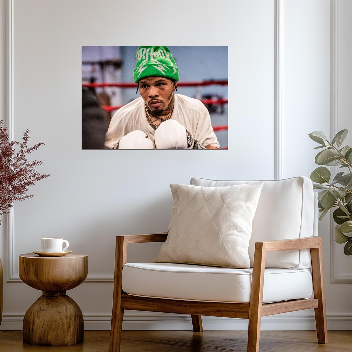 Gervonta Tank Davis World Champion | Boxing Poster | Intense Training Photo - Sports Poster