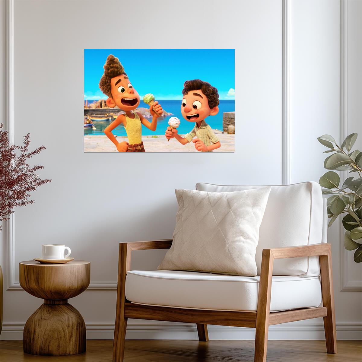 Luca Print | Animated Movie Poster - Movies & TV Poster