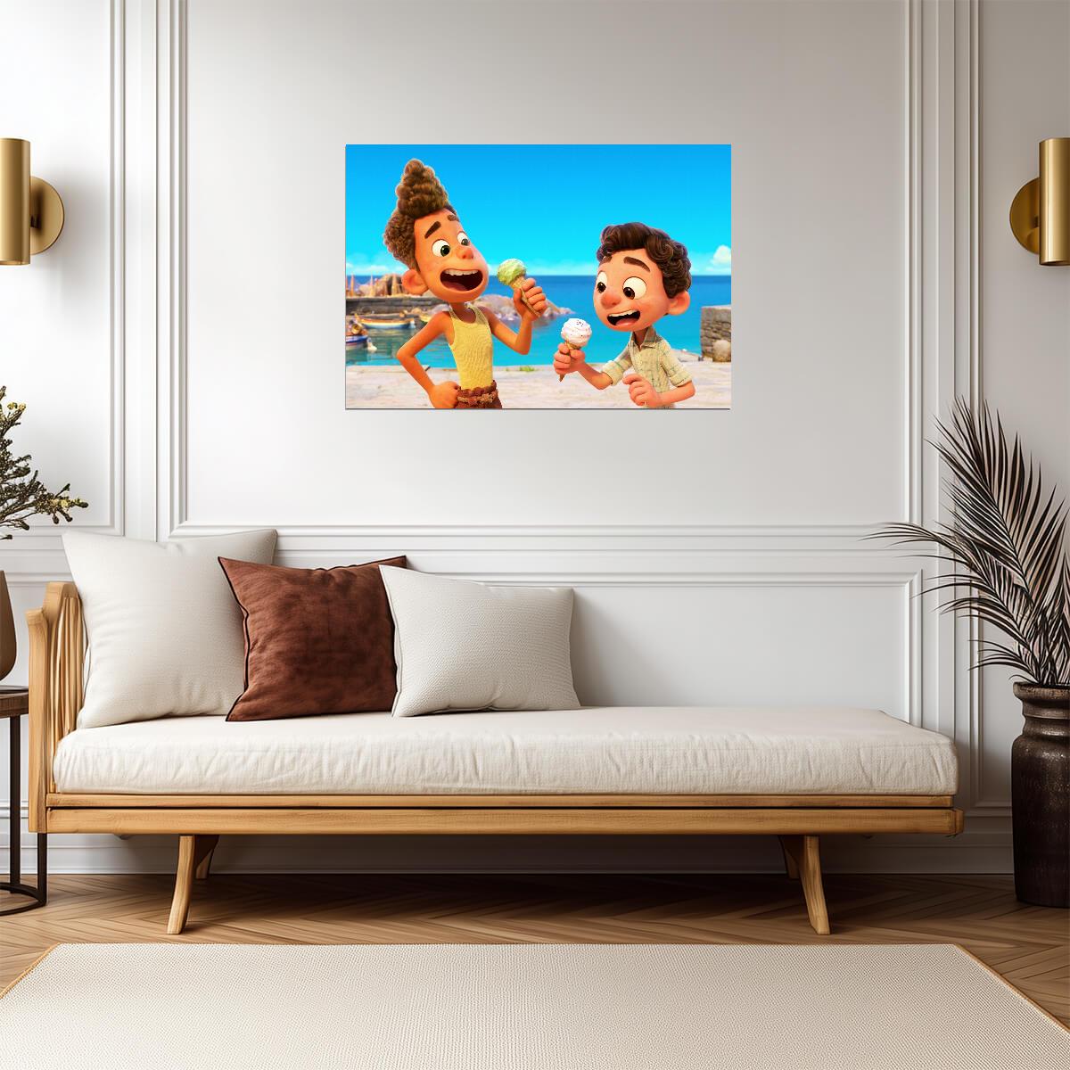 Luca Print | Animated Movie Poster - Movies & TV Poster