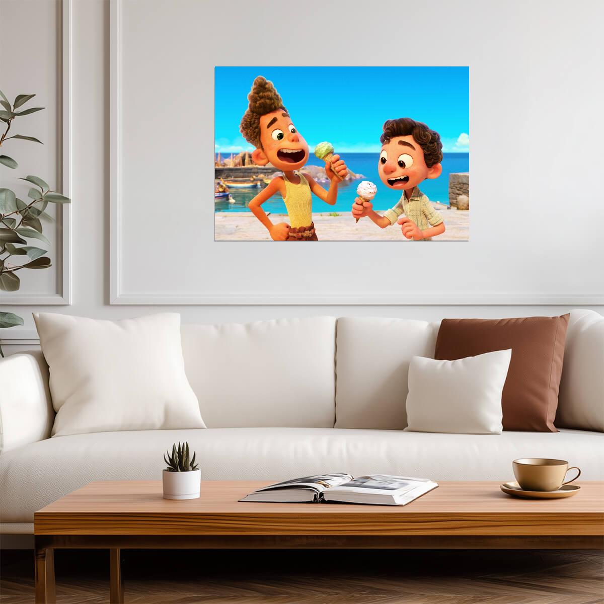 Luca Print | Animated Movie Poster - Movies & TV Poster