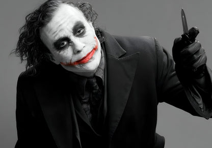 Joker Heath Ledger Poster | Movie Wall Art - Movies & TV Poster