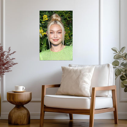 Gigi Hadid | Supermodel Portrait | Fashion Poster - Celebrities Poster