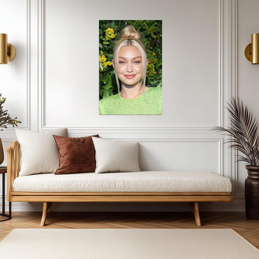 Gigi Hadid | Supermodel Portrait | Fashion Poster - Celebrities Poster