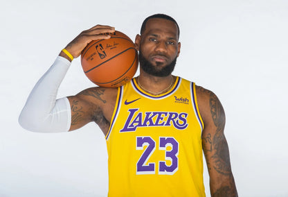 LeBron James Los Angeles Lakers | Basketball Poster | Sports Legend Portrait - Sports Poster