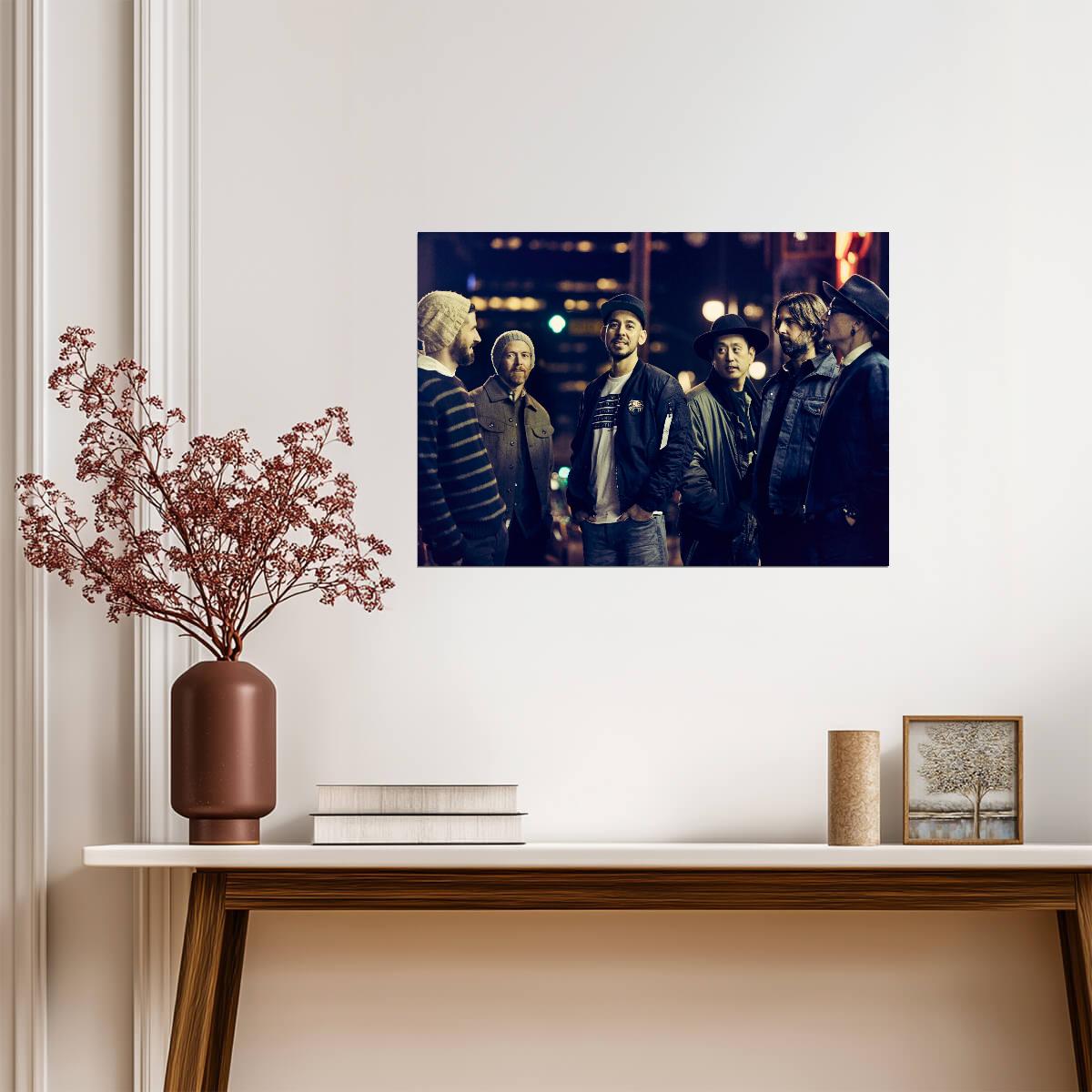 Linkin Park | Rock Band Poster | Music Legends Photo Print - Music Poster