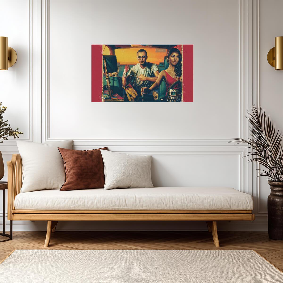 Logic Bobby Tarantino II Poster | Album Cover Rap Print - Music Poster