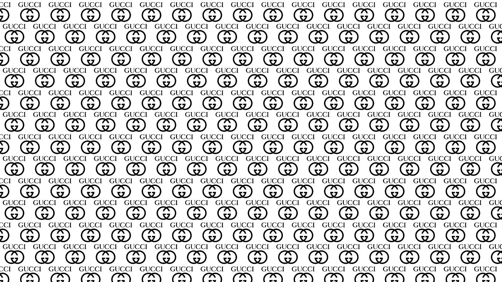 Gucci | Black and White Design | Fashion Poster - Graphic & Art Poster