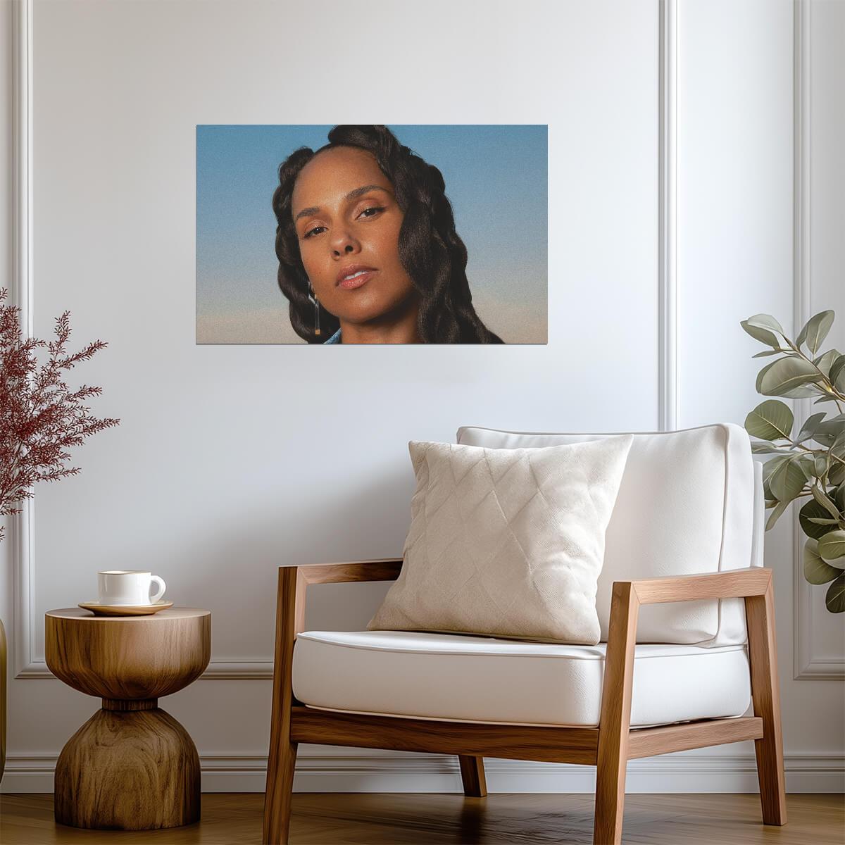 Alicia Keys | Soul Music Artist | Singer Songwriter Poster - Music Poster