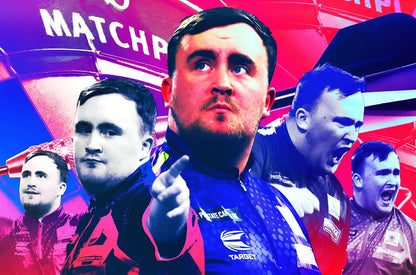 Luke Littler The Nuke | Professional Darts Sensation Poster | Dynamic Sports Collage Art - Sports Poster