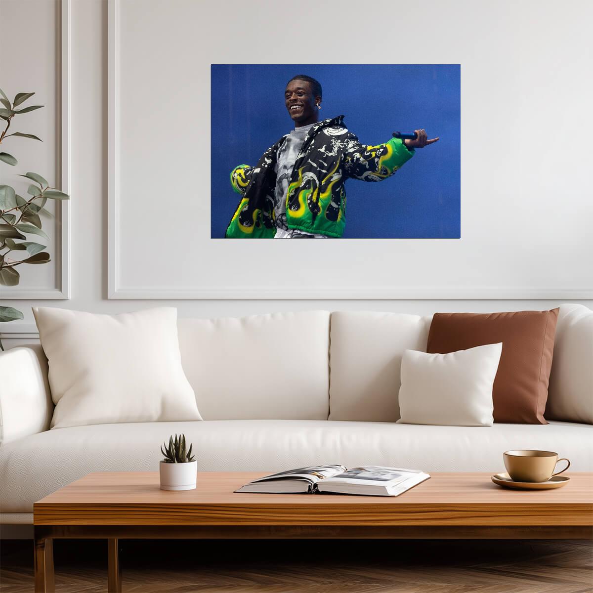 Lil Uzi Vert Poster | Live Concert Rap Print - Music Poster