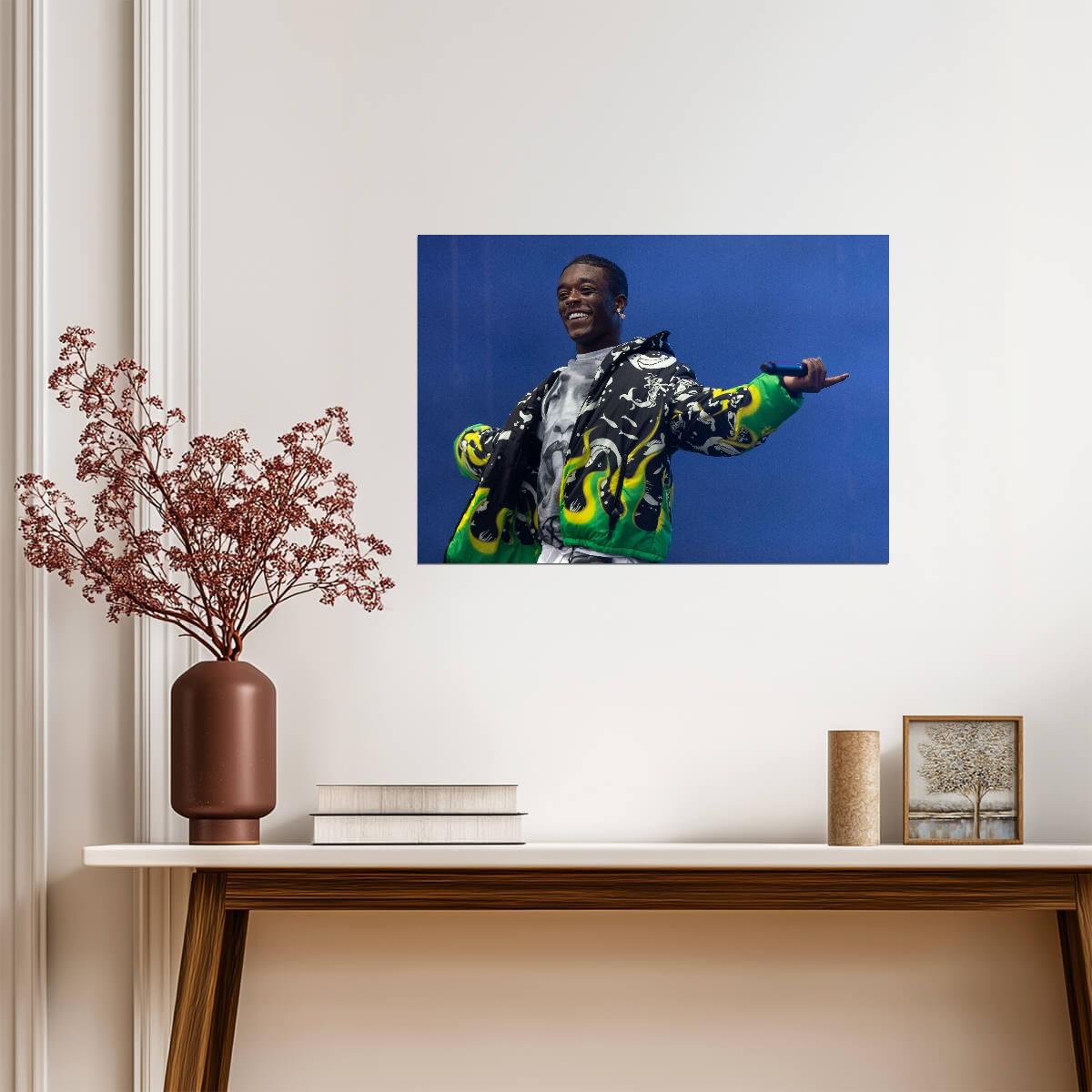 Lil Uzi Vert Poster | Live Concert Rap Print - Music Poster
