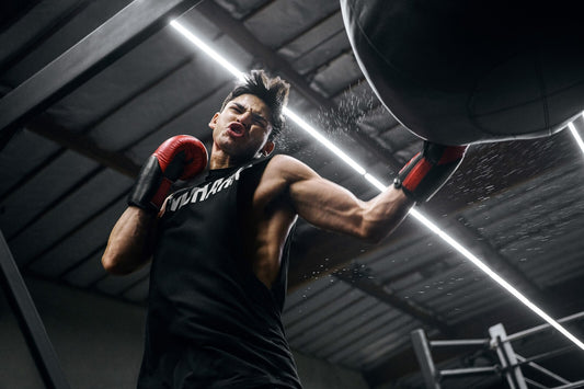 Ryan Garcia Heavy Bag Workout | Boxing Motivation Poster | Gym Wall Art for Fans - Sports Poster