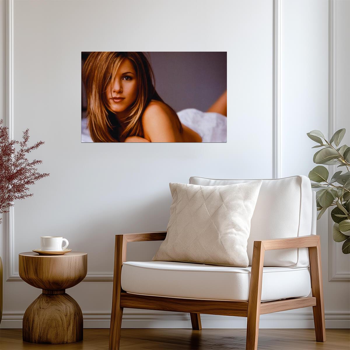 Jennifer Aniston | 90s Friends Era | Vintage Poster - Celebrities Poster