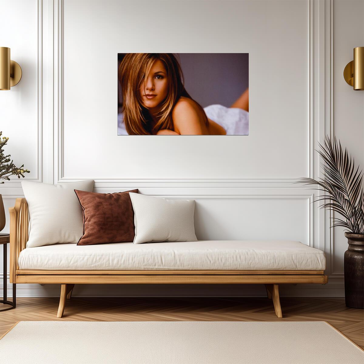Jennifer Aniston | 90s Friends Era | Vintage Poster - Celebrities Poster