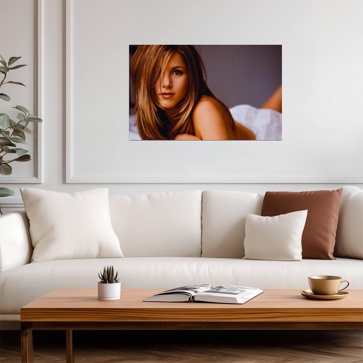 Jennifer Aniston | 90s Friends Era | Vintage Poster - Celebrities Poster