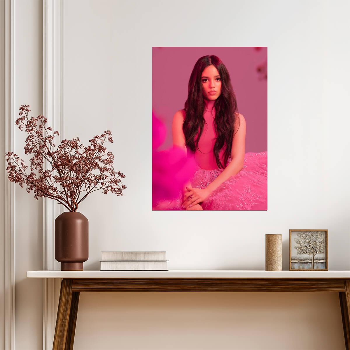 Jenna Ortega | Artistic Portrait | Wall Art Poster - Celebrities Poster