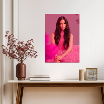 Jenna Ortega | Artistic Portrait | Wall Art Poster - Celebrities Poster